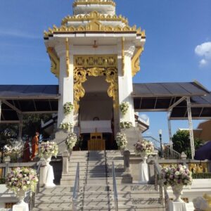 ดอกไม้หน้าเมรุ วัดกันมาตุยาราม ส่งถึงวัด กรุงเทพฯ